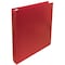 Better Office Products 3-Ring Poly Binder with Pocket, 1 Inch, Letter Size, Red, Navy Blue, Purple, and Black, 4PK 11104 - alternate 5
